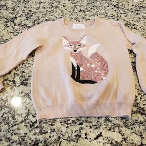 3t Sequin Fox Sweater